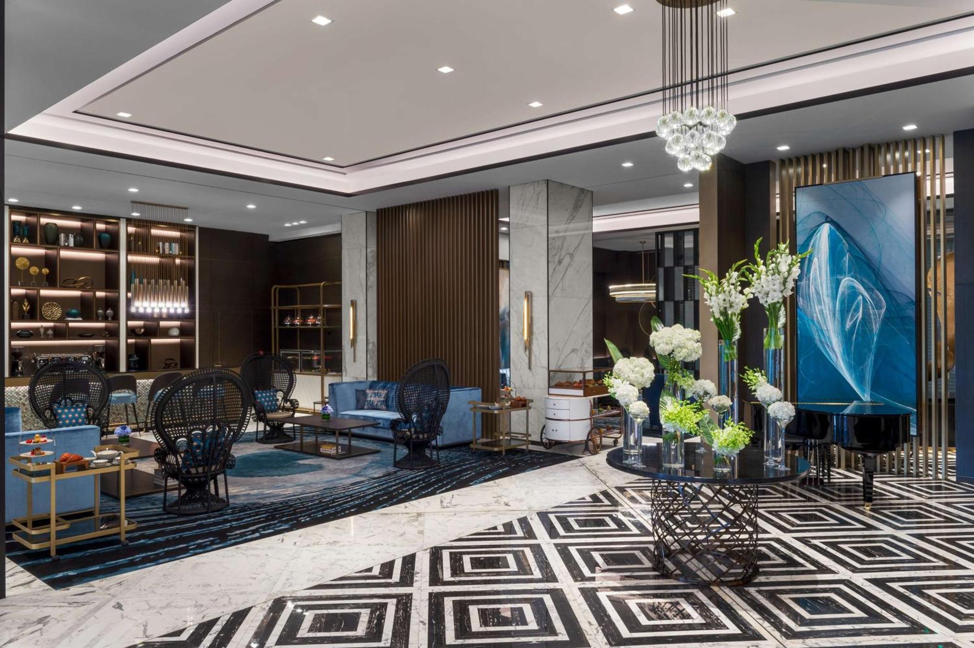 Waldorf Astoria Kuwait Ξενοδοχείο Κουβέιτ Εξωτερικό φωτογραφία The lobby of the hotel